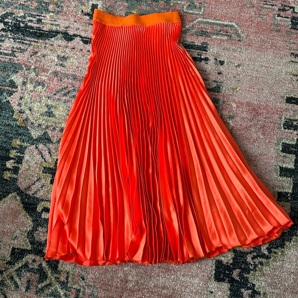 Anthropologie pleated skirt